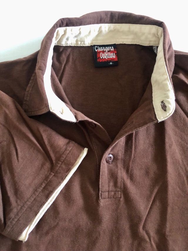 Polo Uomo Marrone Urban Outfitters