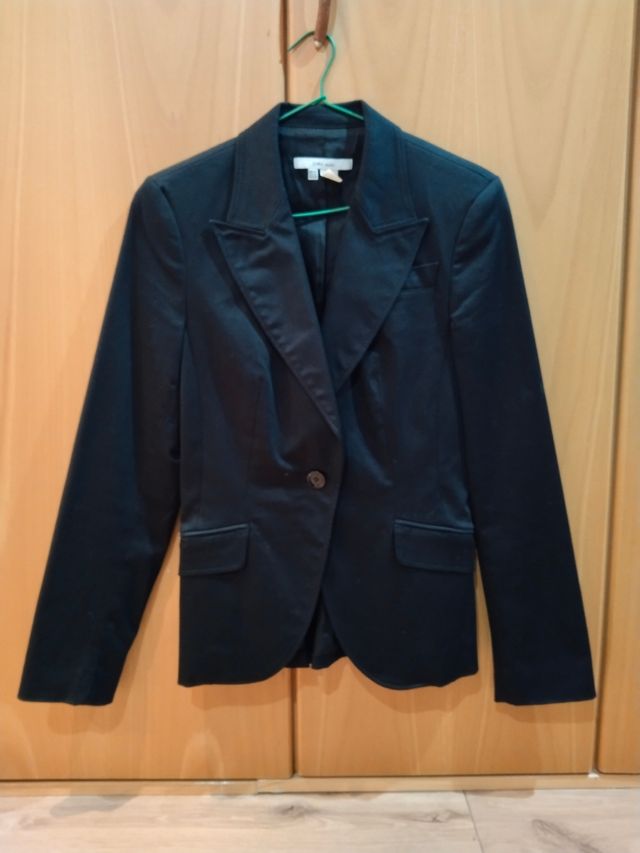 Chaqueta Zara Basic negra - M