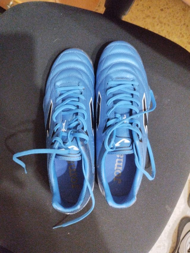 Zapatos fútbol Joma - Azul/Negro