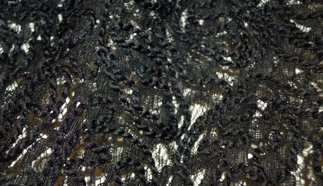 Blusa Zara negra encaje