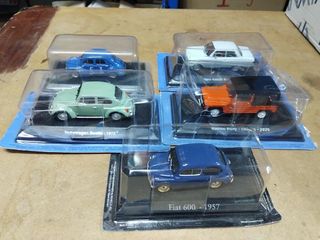5 Coches escala 1:43