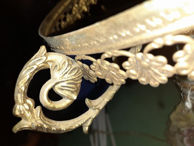 Lampada Ceramica Capodimonte