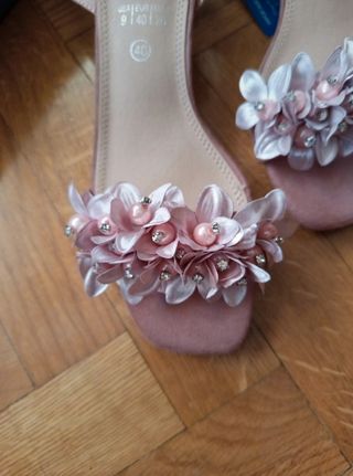 Sandalias MARY PAZ rosa talla 39