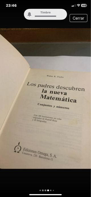 Los padres descubren las matemáticas