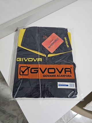 Tuta Givova XL Blu/Giallo