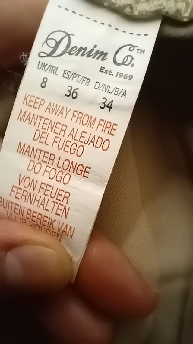 Vaqueros beige Denim Co. - Skinny