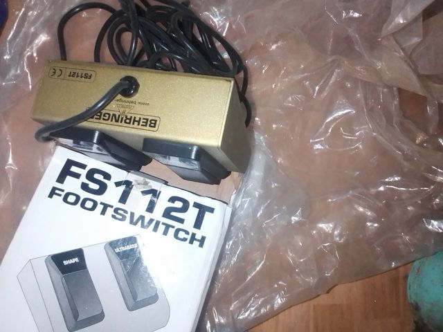 Pedale Behringer FS112T Ultrabass