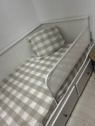 Barandilla cama infantil - Blanca