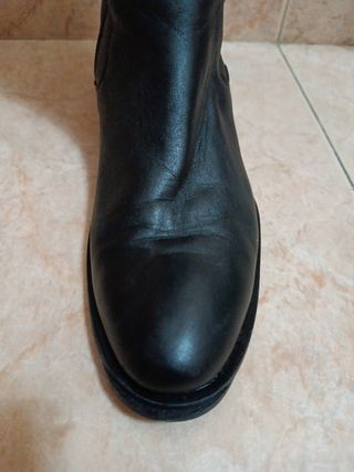 Stivali alti neri PRADA, in pelle