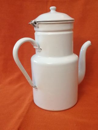Cafetera porcelana años 40