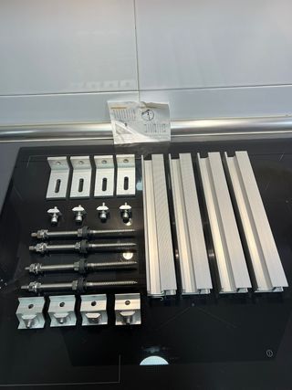 Herrajes Soportes placas solares - Aluminio