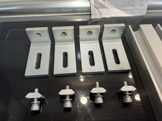 Herrajes Soportes placas solares - Aluminio