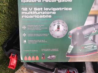 Lijadora Parkside 12V - Recargable