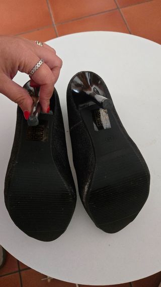 Sapatos de Salto Alto Pretos Nº35