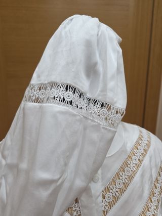 Blusa blanca encaje