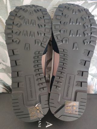 Zapatillas Armani Exchange 42 Beige/Azul
