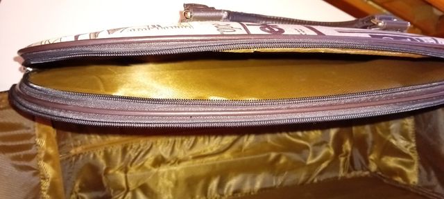 Maleta de viaje - Beige y marrón