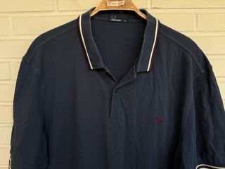 Polo azul oscuro FRED PERRY talla XXL