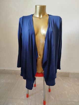 Cardigan blu taglia M