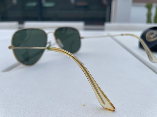 Rayban Aviator: Gafas verdes