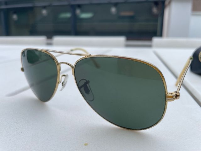 Rayban Aviator: Gafas verdes