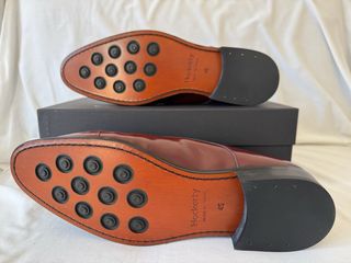 Zapatos Hockerty granate  - Hebilla doble