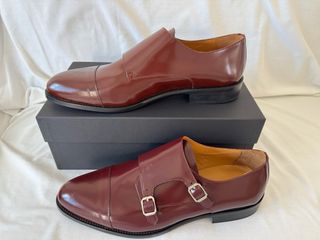 Zapatos Hockerty granate  - Hebilla doble