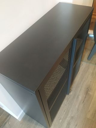 Armadio metallico nero Ikea Ivar