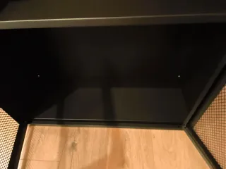 Armadio metallico nero Ikea Ivar