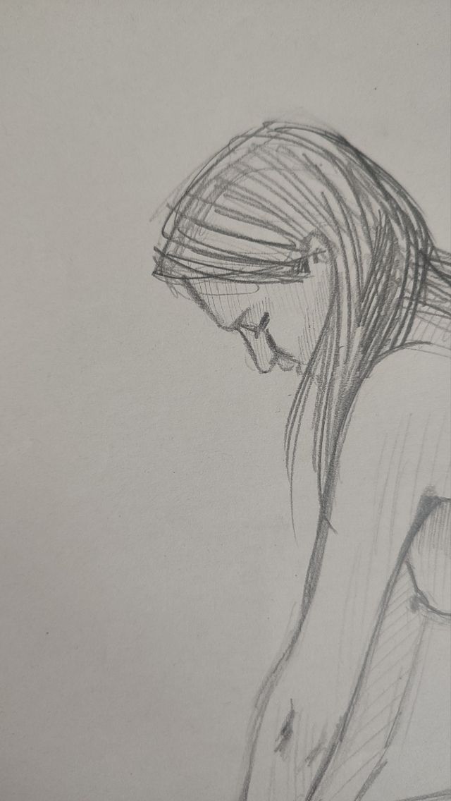 Boceto original modelo femenino original