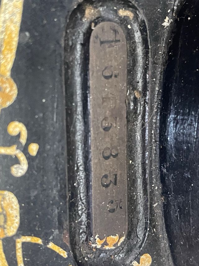 Máquina coser Singer 66 1906