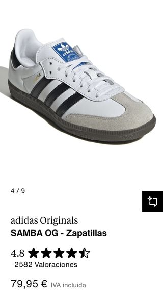 Adidas Samba OG - Zapatillas 44