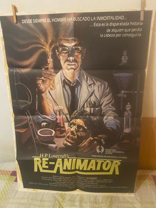 CARTEL  DE CINE  Re-Animator (Cine)