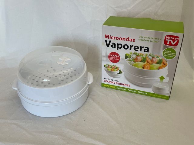 Vaporera Microondas 2 Capas