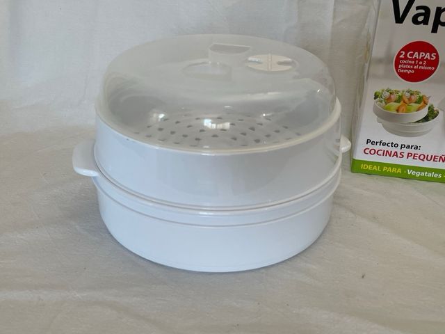 Vaporera Microondas 2 Capas