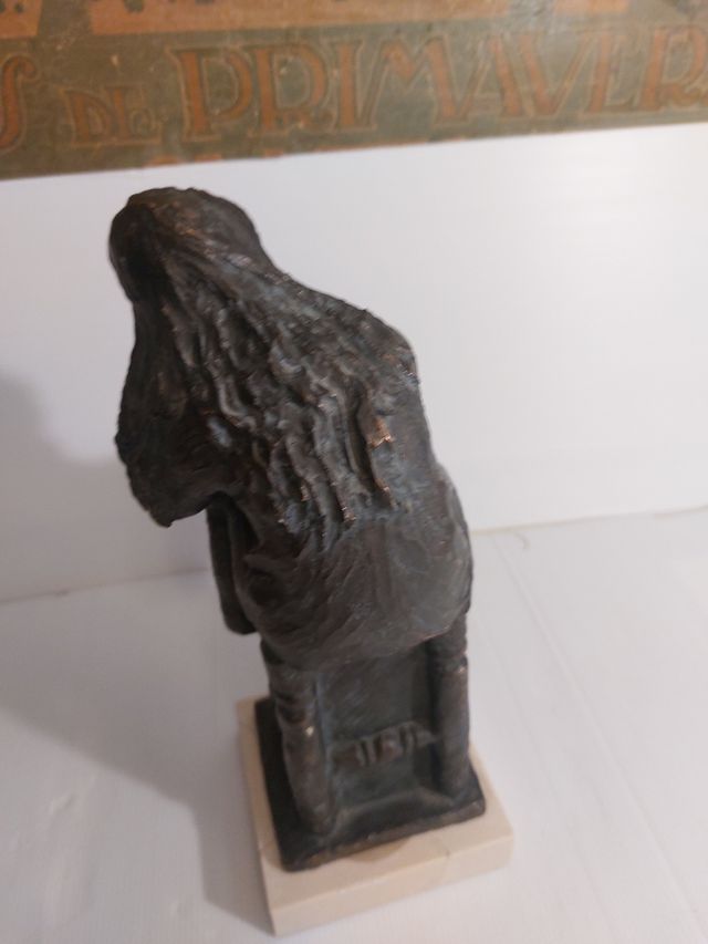 Escultura bronce Josep Bofill