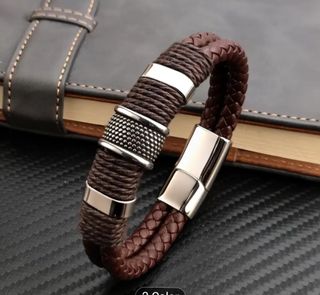 CONJUNTO DE RELOJ DEPORTIVO MAS PULSERA DE CUERO