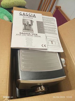 Cafetera Espresso Gaggia Viva Deluxe