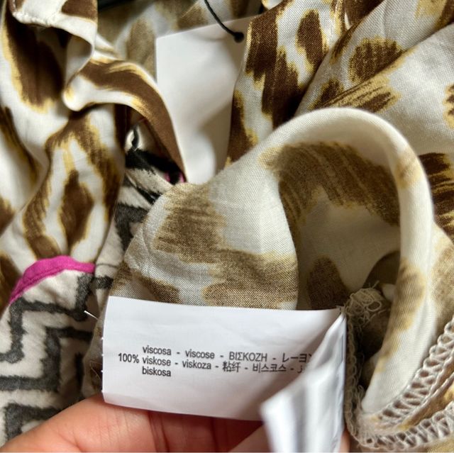 Camisa Zara étnica - talla S