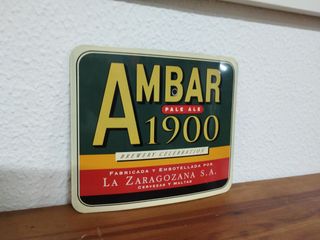 Chapa Cerveza Ambar 1900 Retro
