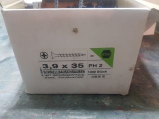 Tornillos  pladur 3,9x35mm 4 cajas