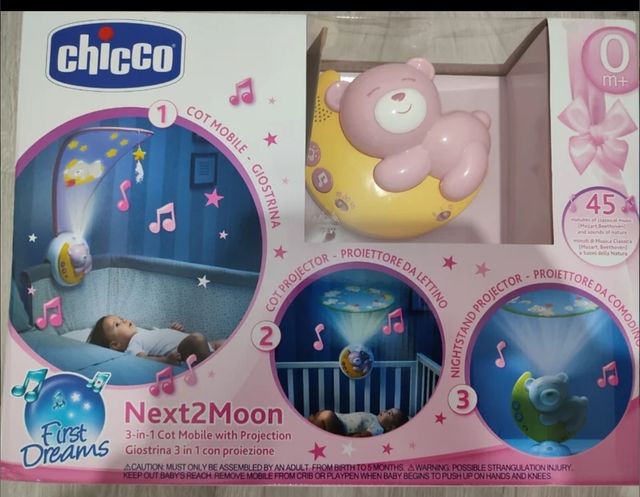 Chicco Next2Moon: proyector móvil cuna