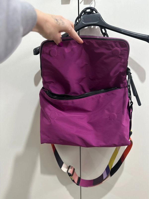 Borsa Desigual viola - Tracolla catena