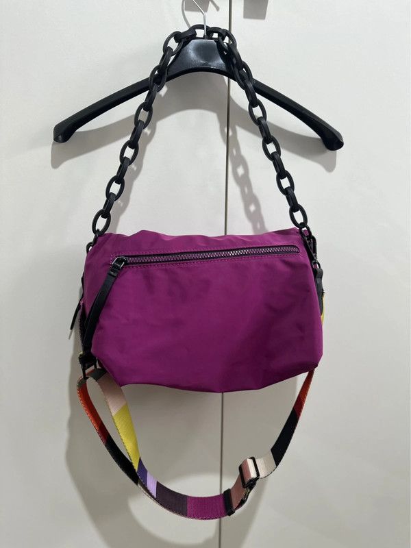 Borsa Desigual viola - Tracolla catena