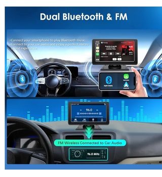 Radio Coche Android Auto & CarPlay