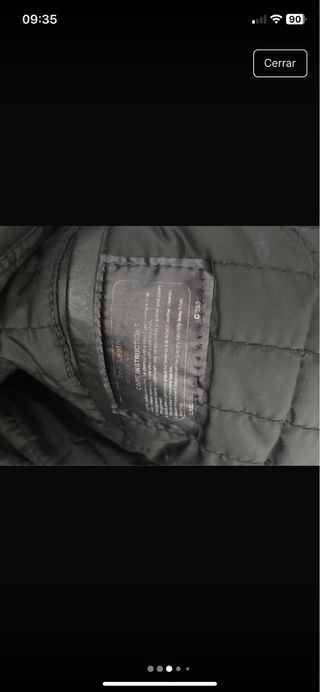 Chaqueta cuero moto