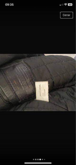 Chaqueta cuero moto