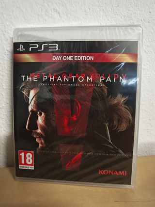 PS3 Metal Gear Solid V - Lacrado