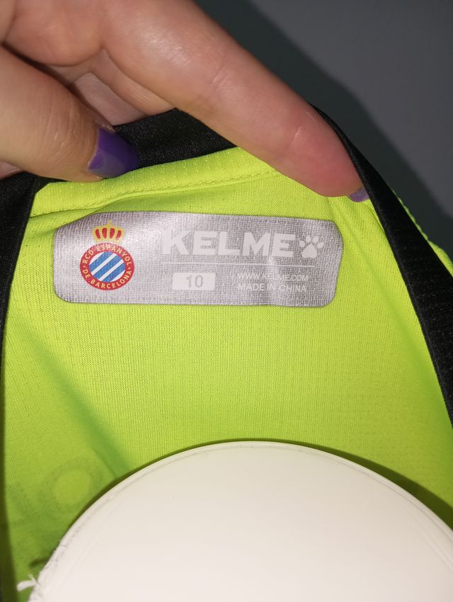 Camiseta RCD Espanyol niño Kelme