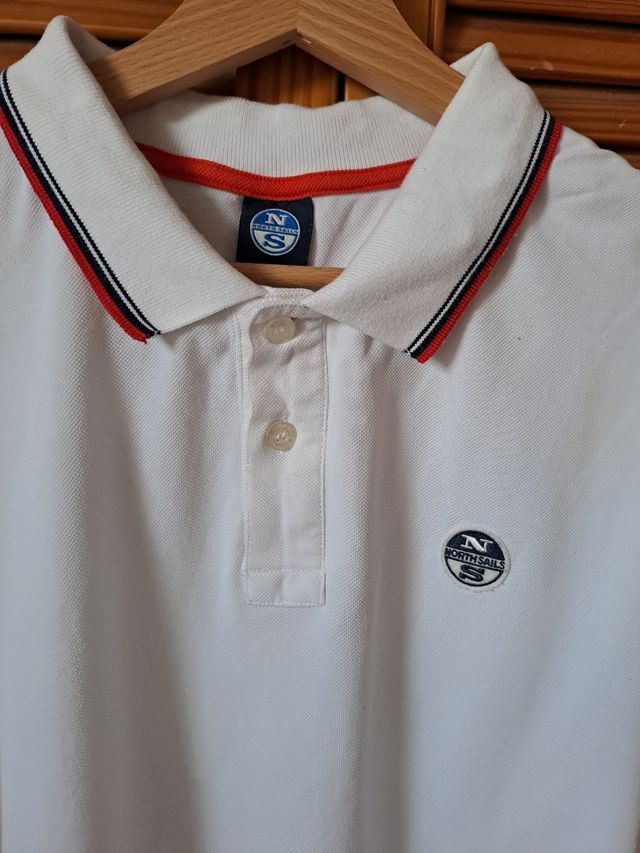 Polo North Sails blanco